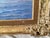 Impressionist Oil Painting on Board of City Harbor Scene in Original Frame For Sale - Image 4 of 9