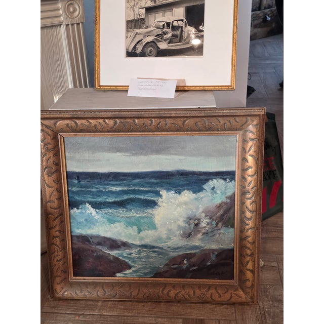 George Sanders Bickerstaff California Seascape For Sale - Image 15 of 16