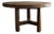 Custom Reclaimed Elm Wood Dining Table in Dark Finish For Sale