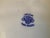 Japanese Mid 20th Century Blue Willow 3 Sectioned Grill Plates Set of 4 For Sale - Image 3 of 3