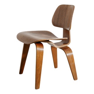 Early Mid-Century Dcw Wooden Chair by Charles & Ray Eames, 1950s For Sale