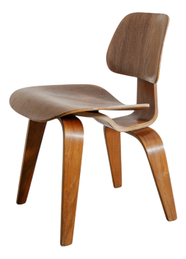 Early Mid-Century Dcw Wooden Chair by Charles & Ray Eames, 1950s