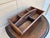 Early 20th Century Rustic Wooden Garden Trug With Divided Interior For Sale - Image 4 of 12
