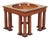 Neoclassical Greco-Roman Walnut Bubinga Rosewood Signed Bowl For Sale