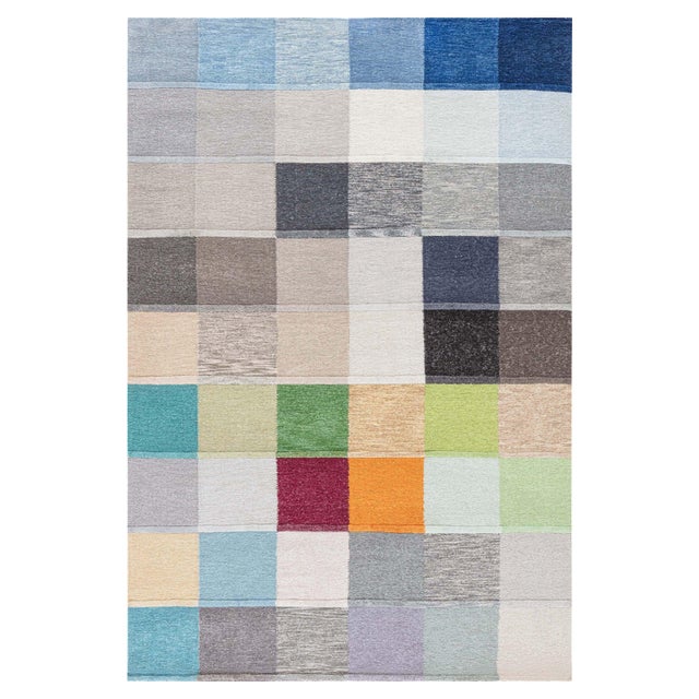 Contemporary Handmade Multicolored Rug by Doris Leslie Blau For Sale