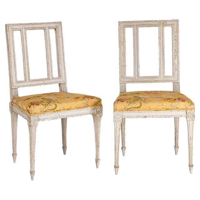 Set of Louis XVI Club Chairs For Sale