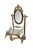 Rare antique French Victorian vanity mirror. Made of gilded bronze featuring Neoclassical and Rococo styling with an...