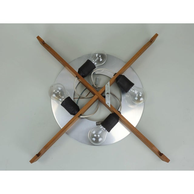 Mid-Century Modern Swedish Vittsjö Ceiling Light by Uno & Östen Kristiansson for Luxus, 1960s For Sale - Image 9 of 12