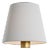 Visual Comfort Signature 6" Silk Empire Shade For Sale