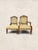 Late 19th Century Antique English Eastlake "His and Hers" Walnut Parlor Chairs For Sale - Image 4 of 11