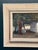 Mid-Century Modern Axel Hamborn, Villagers in Courtyard, 1950s, Oil Painting on Panel, Framed For Sale - Image 3 of 18