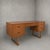 Wood Mid-Century Teak Desk with Sleigh Legs For Sale - Image 7 of 7