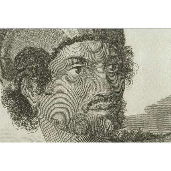 Hogg, Regalia of the Sandwich Islands: Portraits in Traditional Attire, 1790, Print For Sale - Image 3 of 10