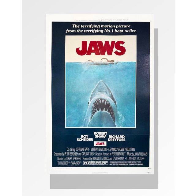 An Original Vintage Theatrical Linenbacked One-Sheet Movie Poster Measures 27″ x 41″ / 69 x 104 cm Artist: Roger Kastel...