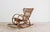 Wood Vintage French Rocking Chair, 1960s For Sale - Image 7 of 16