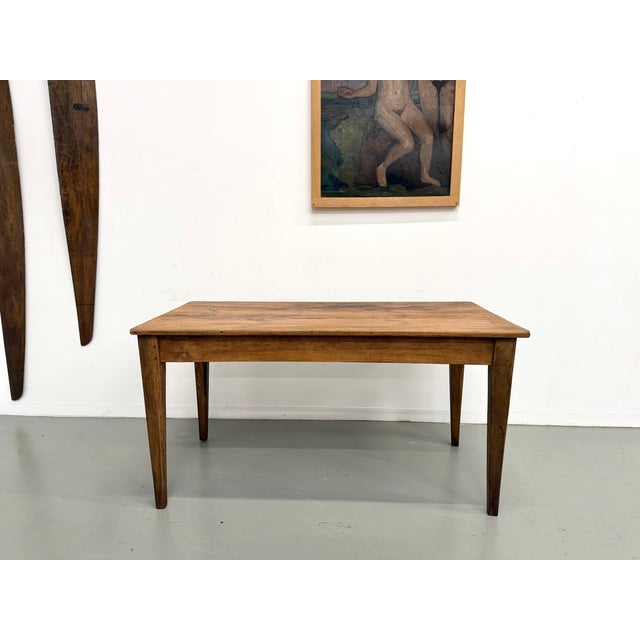 Pine Farmhouse Table, 1950s For Sale - Image 18 of 18