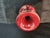 Chinese Ceramic Vase,Jun Ware Red Glaze Porcelain Double Ears Vase For Sale - Image 4 of 13
