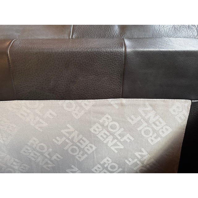 Vintage Grey 2-Seater Sofa from Rolf Benz, 1980s For Sale - Image 9 of 10