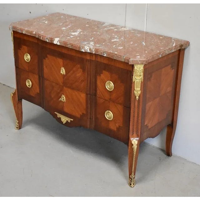 19th Century Louis XV Style Chest of Drawers For Sale - Image 3 of 18