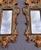 The most charming pair of Italian mirrors with whimsical cherubs and lions. Beautifully hand carved with great details and...