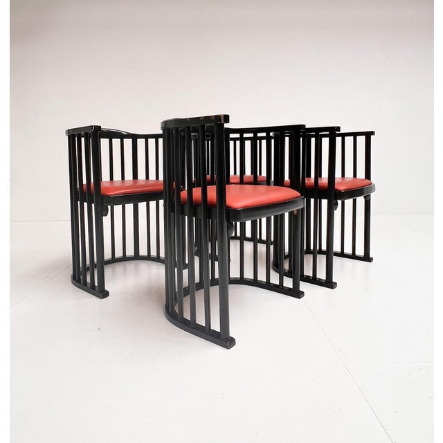 Wood Model 728 Chairs by Josef Hoffmann, 1906, Set of 4 For Sale - Image 7 of 18