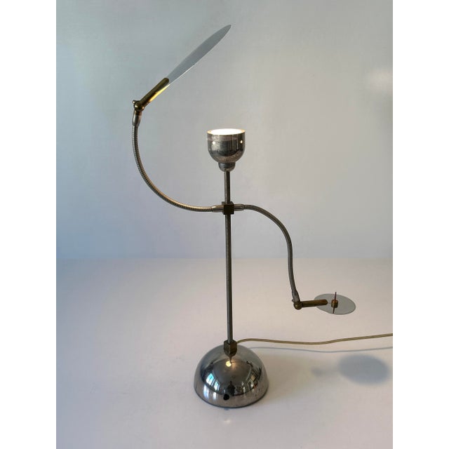 Postmodern Servoluce Table Lamp by Enzo Catellani for Catellani & Smith, Italy, 1980s For Sale - Image 12 of 18