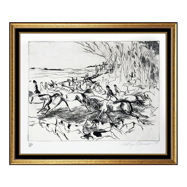 1980s Into the Open, LeRoy Neiman For Sale