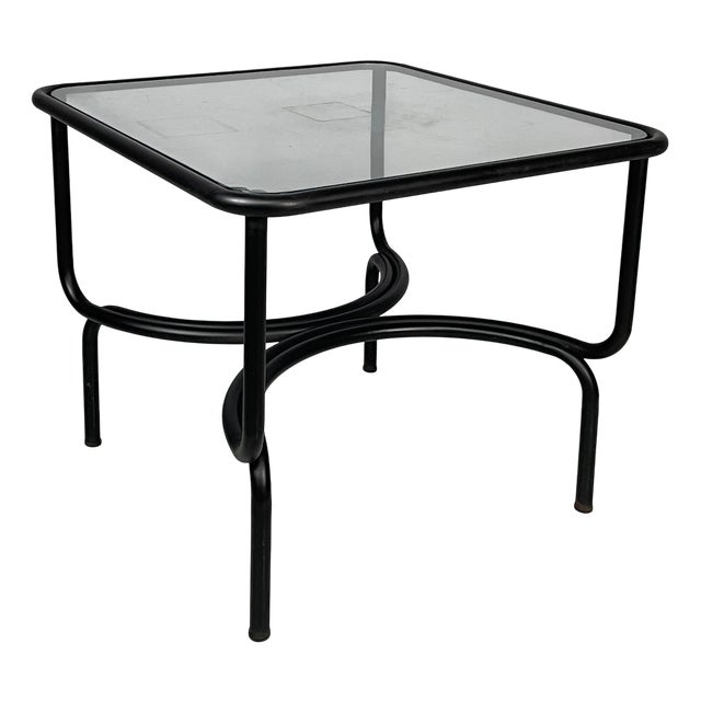 Italian Modern Black Locus Solus Dining Table attributed to Gae Aulenti for Poltronova, 1960 For Sale