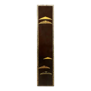Japanese Edo Lacquered Fubako Box With Nishiji and Maki-E