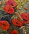 Babken Kolozian - Red Poppy Field 1979-Original Armenian Mid-Century Oil Painting For Sale In Los Angeles - Image 6 of 13