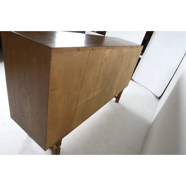 1970s Vintage Danish Oak Sideboard in the Manner of Henning Kjærnulf For Sale - Image 16 of 16