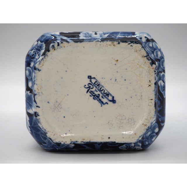 Blue Vase for Rörstrand, Sweden, 1920s For Sale - Image 10 of 11