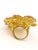 Baroque Bochic "Orient" Natural Opal & Citrine Cocktail Ring Set In 18K Gold & Silver For Sale - Image 3 of 18