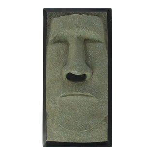 Vintage Rotary Hero Moai Tiki Tissue Box Dispenser Holder For Sale