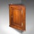 Mid 18th Century Small Antique Corner Cabinet, English, Golden Oak, Hanging Cupboard, Georgian For Sale - Image 5 of 10