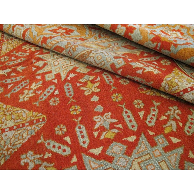 Galerie Shabab Early 20th Century Indian Amritsar Carpet For Sale - Image 9 of 10