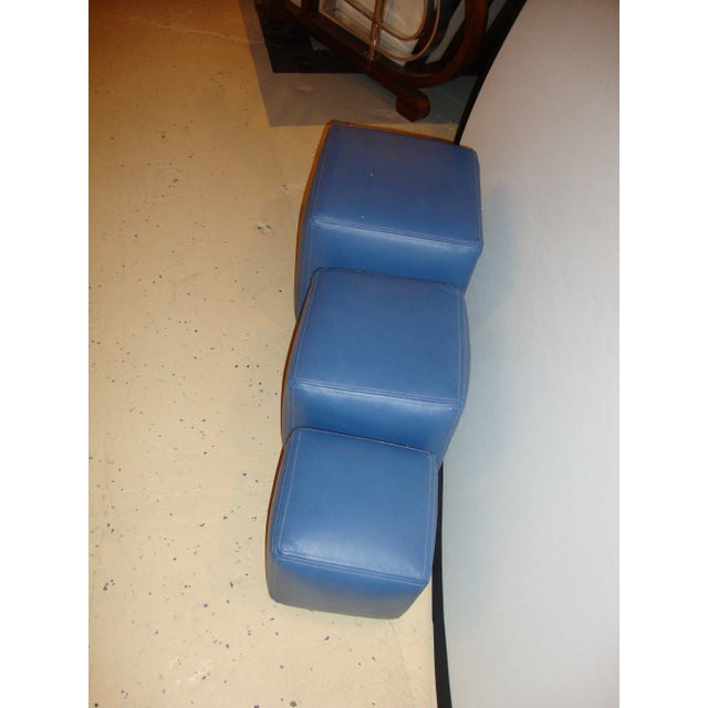 Dakota Jackson Dakota Jackson Leather Cubes - Set of 3 For Sale - Image 4 of 9