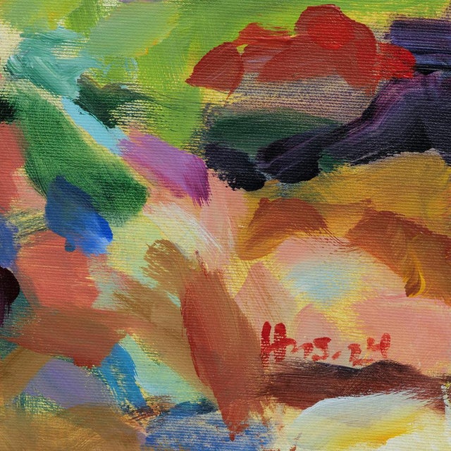 Early 21st Century Hans-Henrik Husemann, Little Heath, Terra Series, 2024, Acrylic Painting For Sale - Image 5 of 7