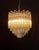 Silver Murano Glass Chandelier in the style of Venini, 1970s For Sale - Image 8 of 11