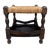 1940s English Country Oak and Rush Footstool For Sale - Image 4 of 9