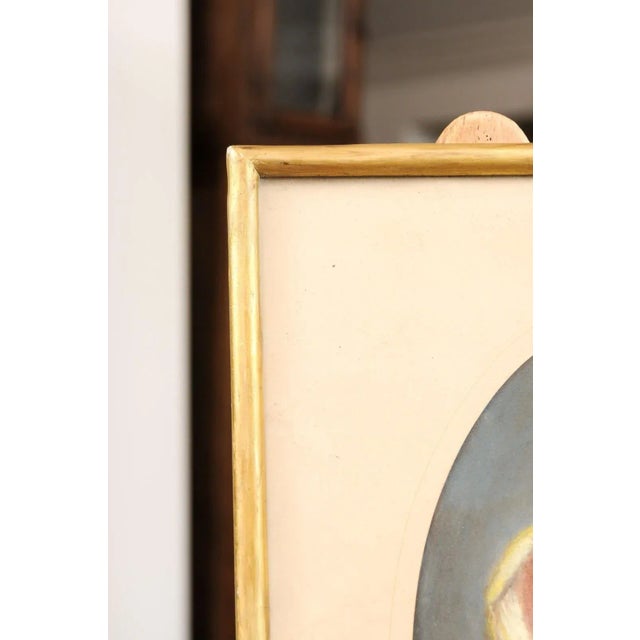 French 19th Century Pastel Still-Life Painting Depicting a Bouquet of Tulips For Sale - Image 9 of 10