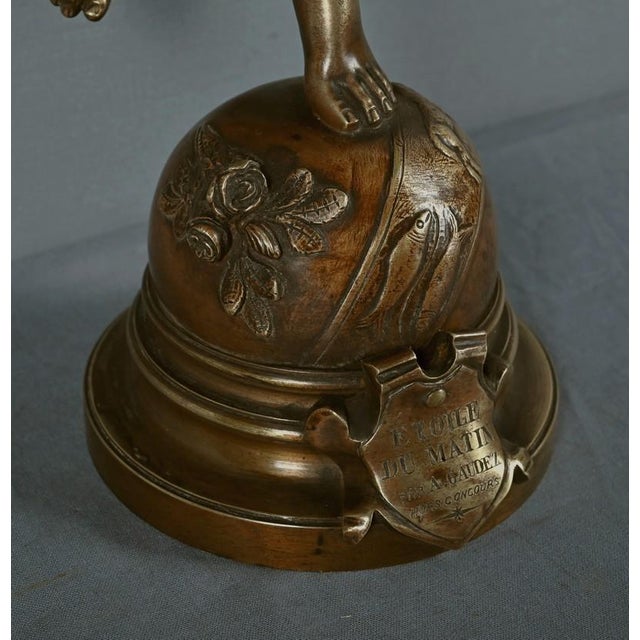 Gaudez, The Morning Star, Late 19th Century, Bronze For Sale - Image 11 of 18