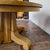 Vintage Tiger Oak Round Pedestal Dining Table For Sale - Image 12 of 15
