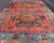Vintage Caucasian Kazak Rug With Twin Medallions and Blue Border 3'9 X 6'1 For Sale - Image 9 of 12