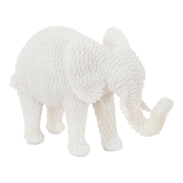 Wild Tusker Resin Sculpture For Sale