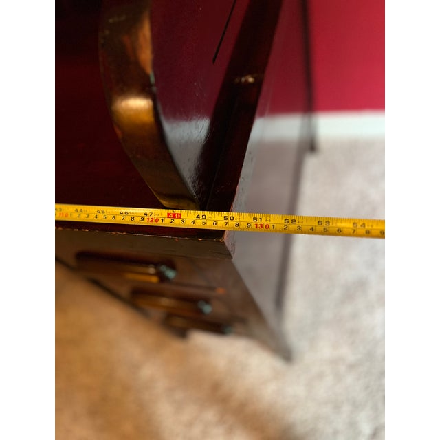 Antique Early 1900's Roll Top Desk For Sale - Image 9 of 12