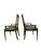 Wood Mid-Century Sculptural High-Back Armchairs Attr. Broyhill Lenoir For Sale - Image 7 of 18