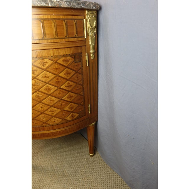 Vintage Half Moon Dresser, 1940s For Sale - Image 11 of 14