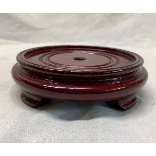 Asian Wooden Plant/Vase Stand For Sale In New York - Image 6 of 6