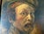 Wood Oil on Canvas Portrait of a Medieval Man Signed Costello For Sale - Image 7 of 11